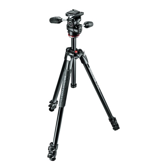 Manfrotto 290 Xtra Tripod & 3 Way Head with Quick Release Plate